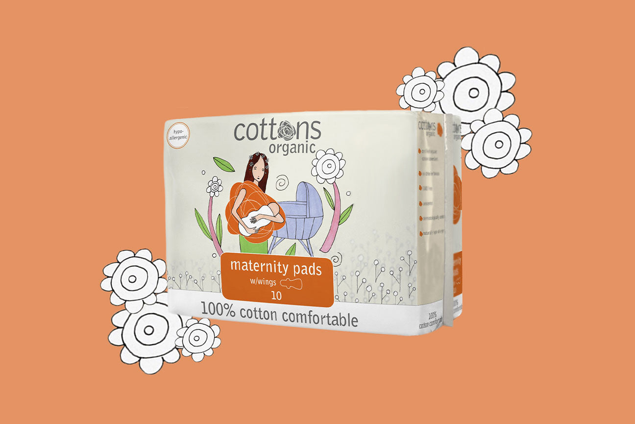 Cottons Organic Maternity Pads